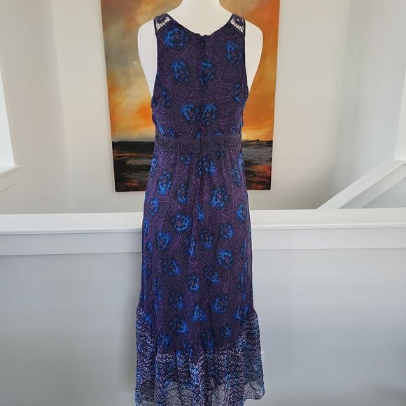 Free People High Low Lace Trim Dress - Picture 4 of 6